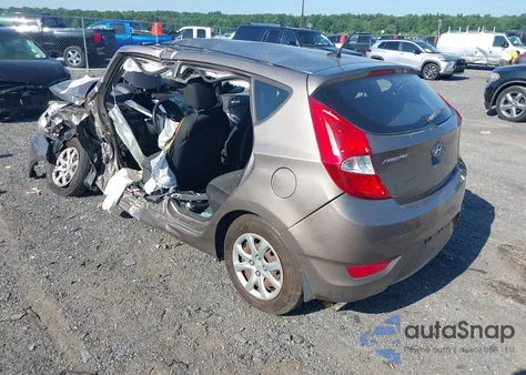 2013 Hyundai Accent Gs из США, поврежденный, VIN KMHCT5AE5DU073158